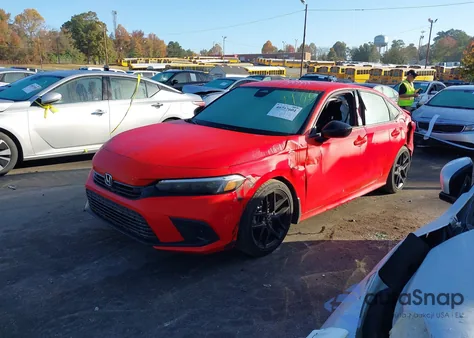 2024 Honda Civic Sport из США, поврежденный, VIN 2HGFE2F52RH569985